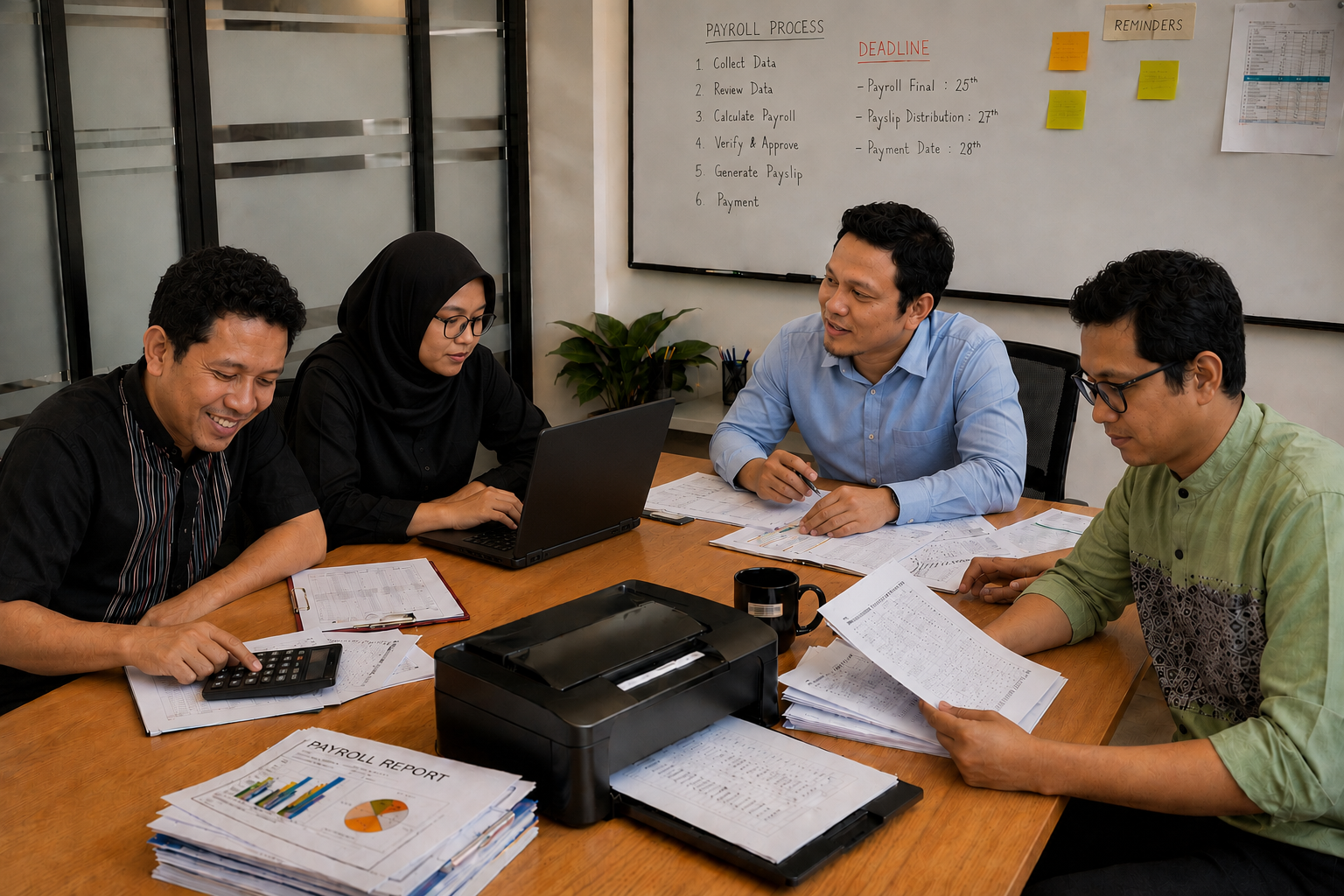 Manajemen Payroll Support: Solusi Penggajian Karyawan Kontrak yang Akurat