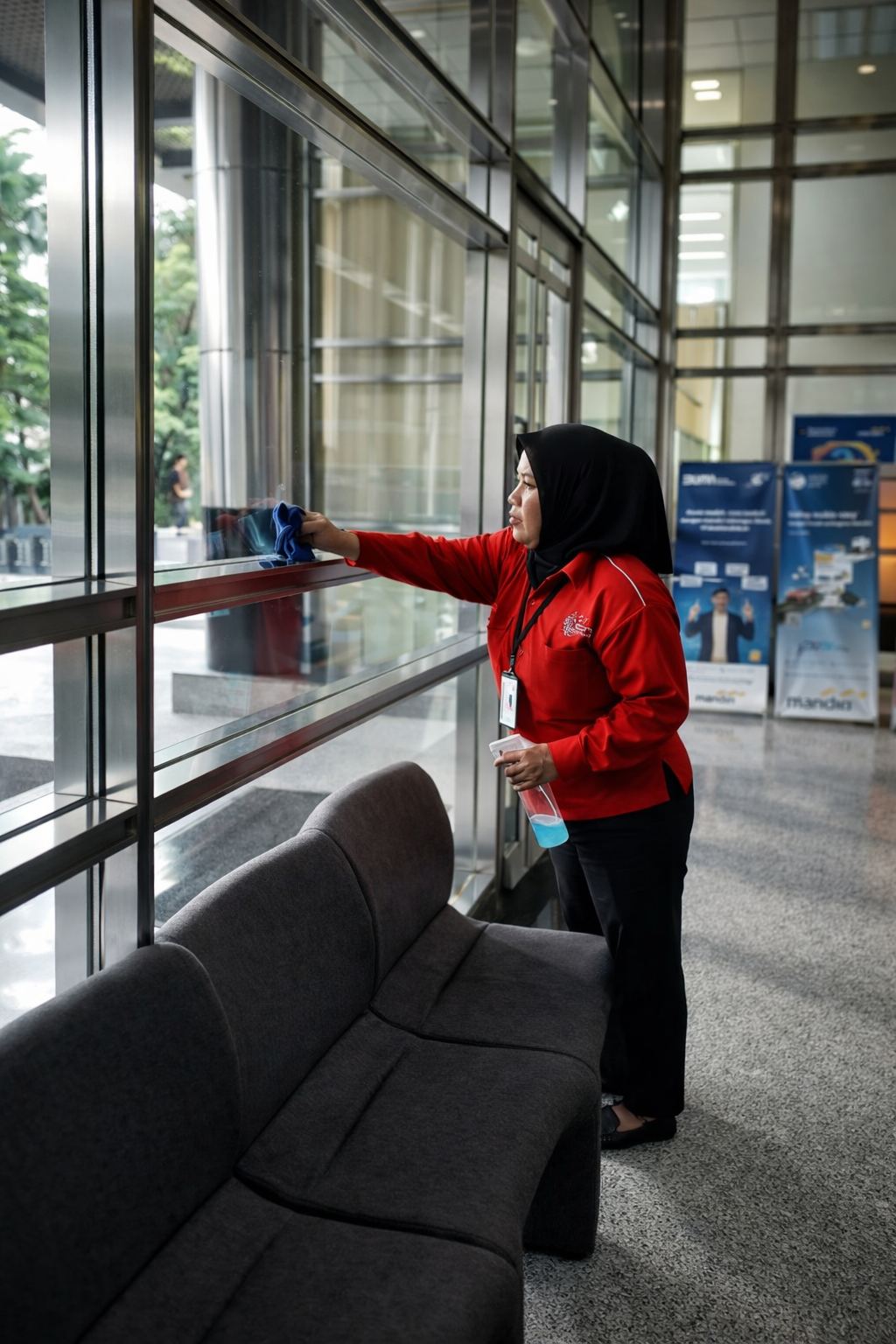Menjaga Kebersihan Kaca Gedung Bertingkat Secara Profesional