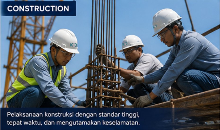Pelaksanaan Konstruksi dengan Standar Tinggi dan Keselamatan Kerja